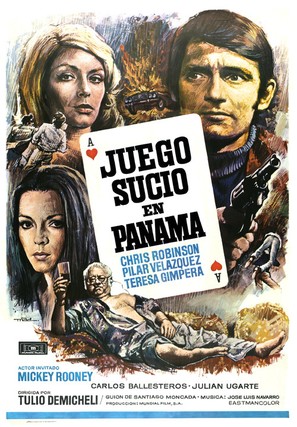 Juego sucio en Panam&aacute; - Spanish Movie Poster (thumbnail)