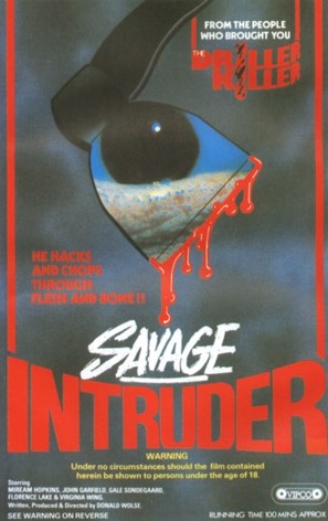 Savage Intruder - Movie Poster (thumbnail)