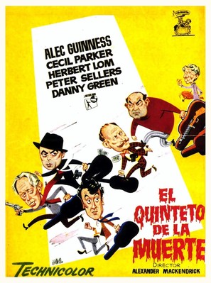 The Ladykillers - Spanish Movie Poster (thumbnail)