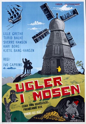 Ugler i mosen - Norwegian Movie Poster (thumbnail)