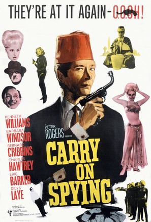 Carry on Spying - British Movie Poster (thumbnail)