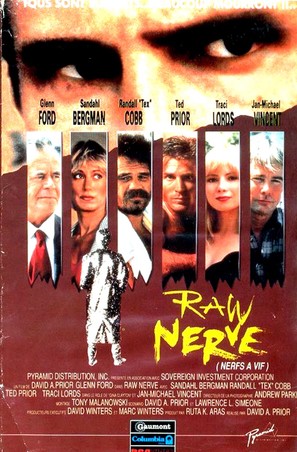 Raw Nerve - French VHS movie cover (thumbnail)