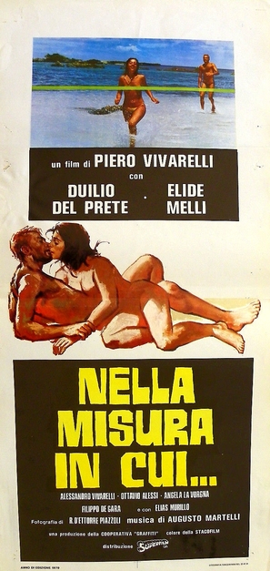 Nella misura in cui... - Italian Movie Poster (thumbnail)