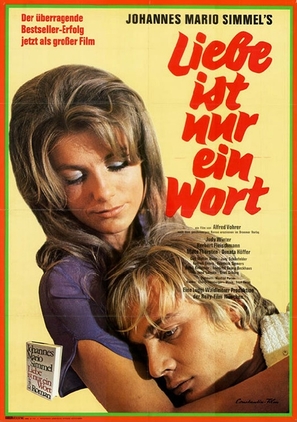 Liefde is slechts een woord - German Movie Poster (thumbnail)