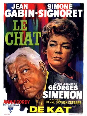 Le chat - Belgian Movie Poster (thumbnail)