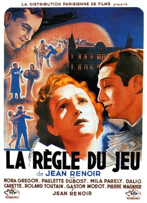 La r&egrave;gle du jeu - French Movie Poster (thumbnail)