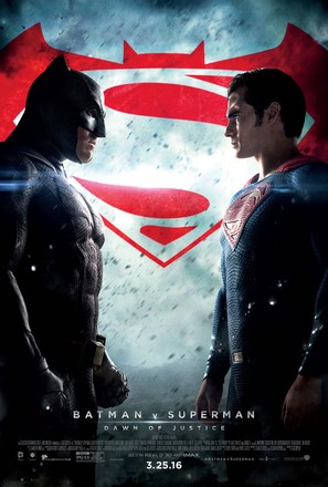 Batman v Superman: Dawn of Justice - Theatrical movie poster (thumbnail)