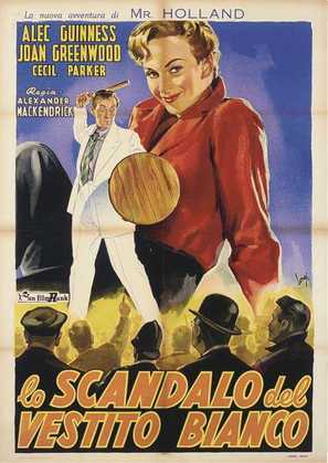 The Man in the White Suit - Italian Movie Poster (thumbnail)