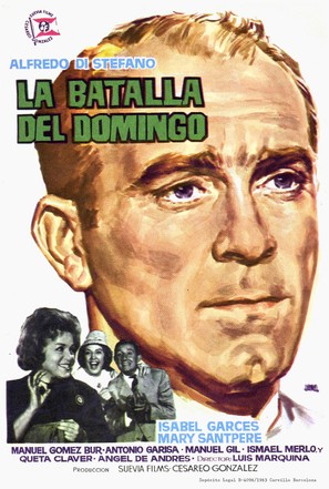La batalla del domingo - Spanish Movie Poster (thumbnail)