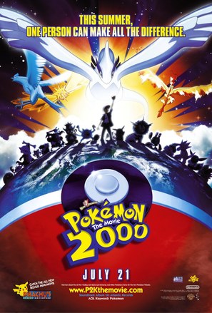 Pok&eacute;mon: The Movie 2000 - Movie Poster (thumbnail)