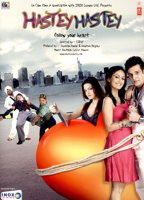 Hastey Hastey Follow Your Heart! - Indian poster (thumbnail)