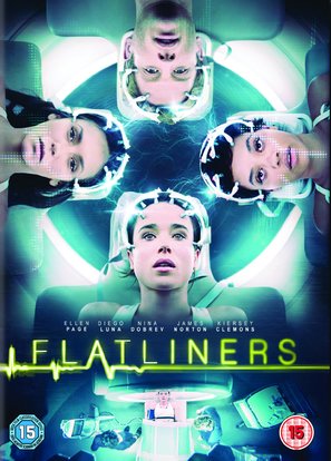 Flatliners - British Blu-Ray movie cover (thumbnail)