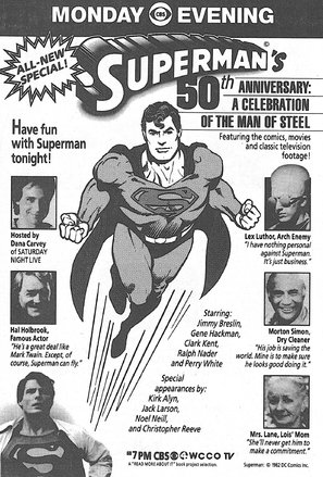 Superman 50th Anniversary - poster (thumbnail)