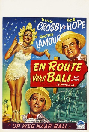 Road to Bali - Belgian Movie Poster (thumbnail)