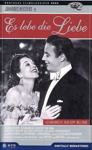 Es lebe die Liebe - German VHS movie cover (thumbnail)