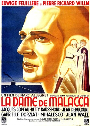 La dame de Malacca - French Movie Poster (thumbnail)