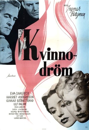 Kvinnodr&ouml;m - Swedish Movie Poster (thumbnail)
