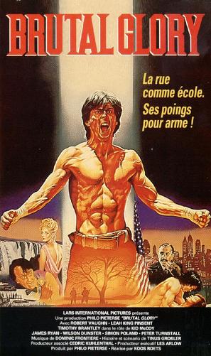 Brutal Glory - French VHS movie cover (thumbnail)