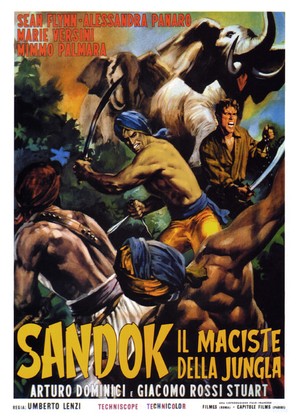 Sandok, il Maciste della giungla - Italian Movie Poster (thumbnail)