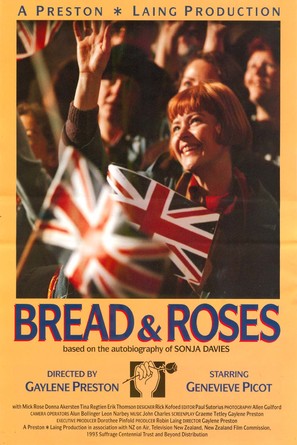 Bread &amp; Roses - New Zealand Movie Poster (thumbnail)