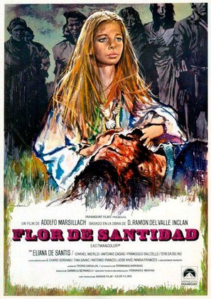 Flor de santidad - Spanish Movie Poster (thumbnail)