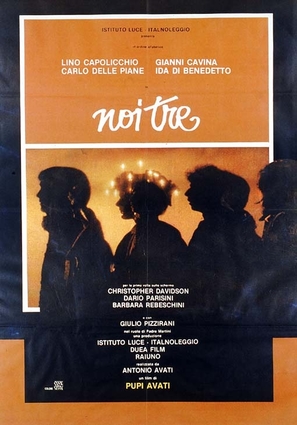Noi tre - Italian Movie Poster (thumbnail)