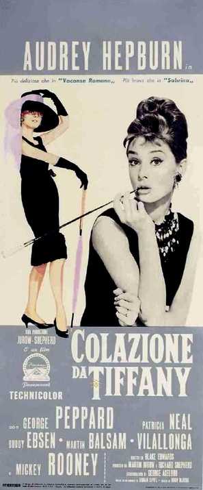 Breakfast at Tiffany&#039;s - Italian Movie Poster (thumbnail)