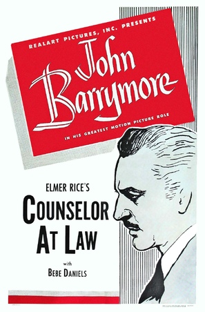 Counsellor at Law - Movie Poster (thumbnail)