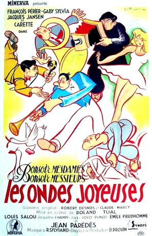 Bonsoir mesdames, bonsoir messieurs - French Movie Poster (thumbnail)
