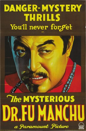 The Mysterious Dr. Fu Manchu - Movie Poster (thumbnail)