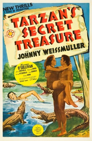 Tarzan&#039;s Secret Treasure - Movie Poster (thumbnail)