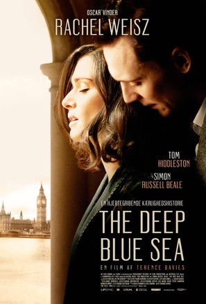 The Deep Blue Sea - Danish Movie Poster (thumbnail)