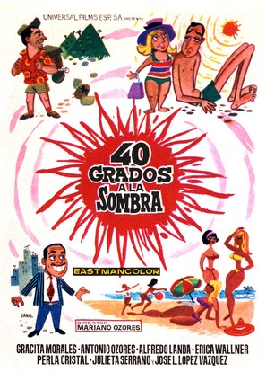 40 grados a la sombra - Spanish Movie Poster (thumbnail)