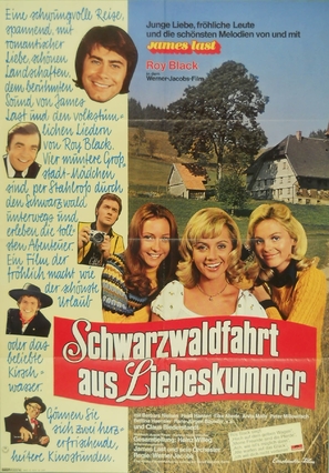 Schwarzwaldfahrt aus Liebeskummer - German Movie Poster (thumbnail)