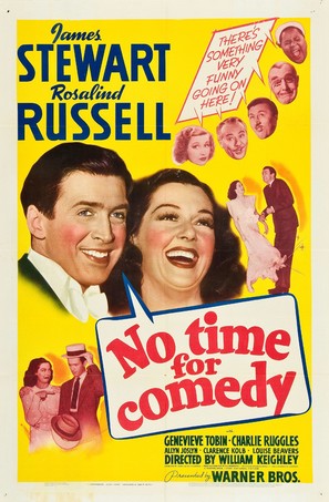 No Time for Comedy - Movie Poster (thumbnail)