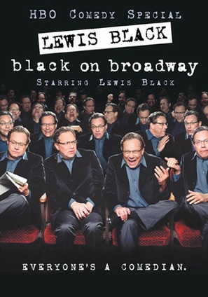 Lewis Black: Black on Broadway - DVD movie cover (thumbnail)