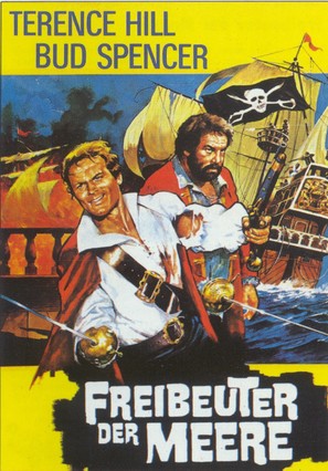 Il corsaro nero - German DVD movie cover (thumbnail)