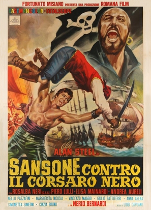 Sansone contro il corsaro nero - Italian Movie Poster (thumbnail)