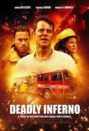 Deadly Inferno - Canadian Movie Poster (thumbnail)