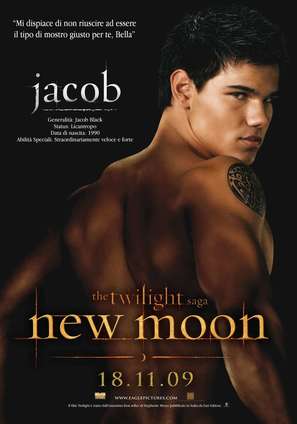 The Twilight Saga: New Moon - Italian Movie Poster (thumbnail)