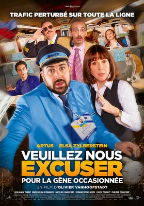 Veuillez nous excuser pour la g&ecirc;ne occasionn&eacute;e - French Movie Poster (thumbnail)