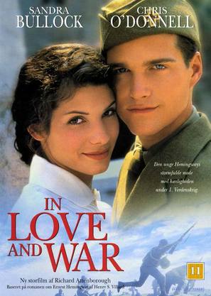 In Love and War - Danish DVD movie cover (thumbnail)