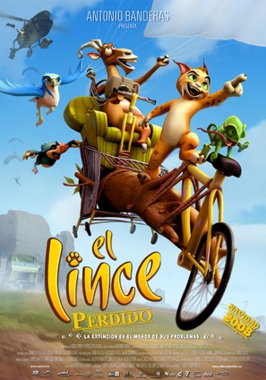 El lince perdido - Spanish Movie Poster (thumbnail)