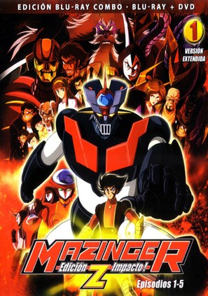 &quot;Shin Majing&acirc; sh&ocirc;geki! Z hen on television&quot; - Spanish DVD movie cover (thumbnail)