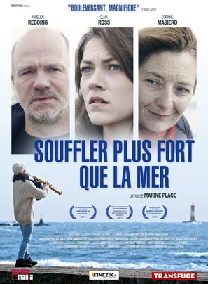 Souffler plus fort que la mer - French Movie Poster (thumbnail)