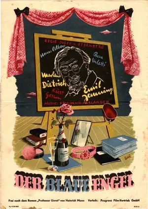 Der blaue Engel Poster