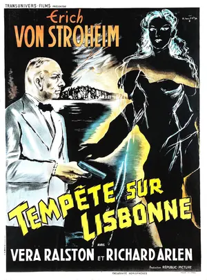 Storm Over Lisbon Poster