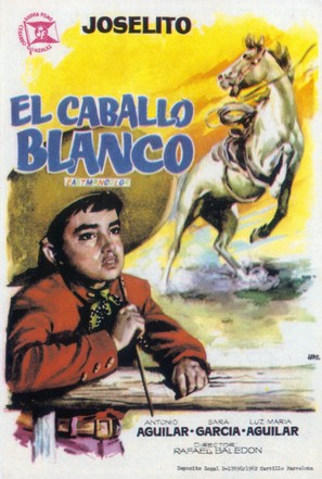 El caballo blanco - Spanish Movie Poster (thumbnail)