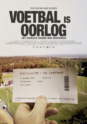 Soccer Is War - Dutch Movie Poster (thumbnail)