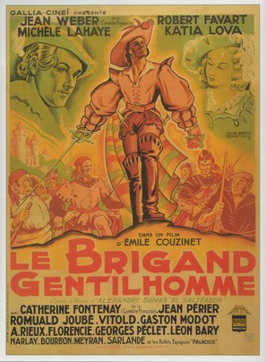 Brigand gentilhomme, Le - French Movie Poster (thumbnail)